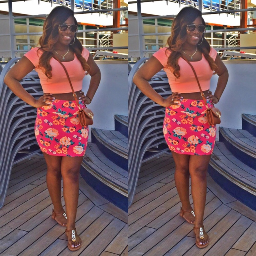 Floral Skirt